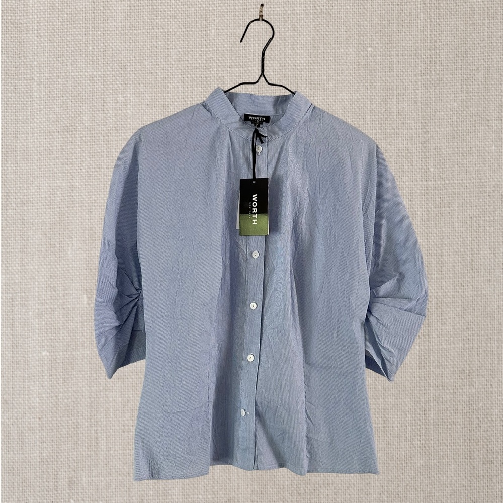 Worth Women's Light Blue Button Down Shirt